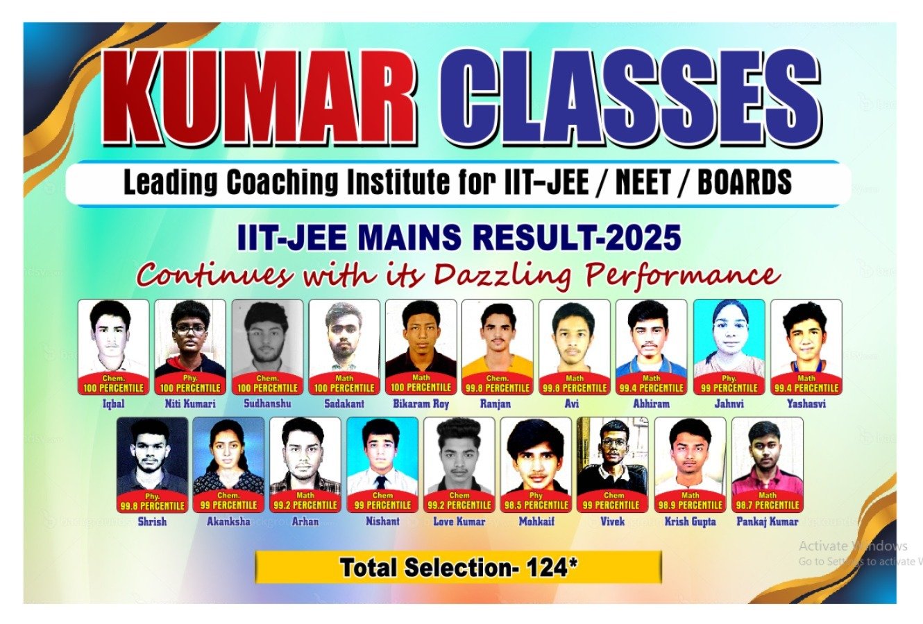 Kumar Classes Result 2025 - 3